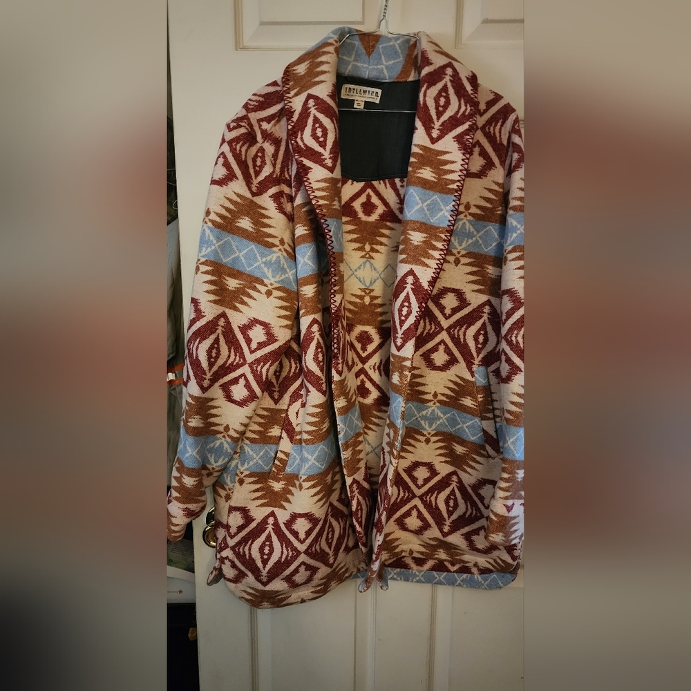 Western wool coat.
